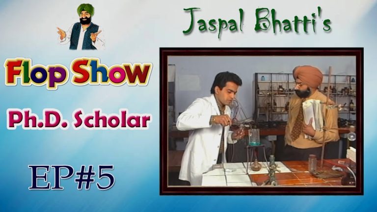 Jaspal Bhatti’s Flop Show | Ph.D. Scholar |  Ep #05